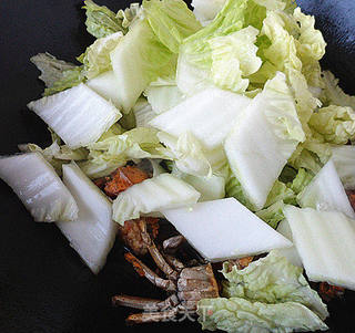 白菜——河蟹烧白菜的做法步骤：7