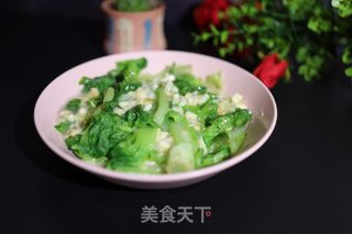 蒜蓉生菜的做法步骤：7