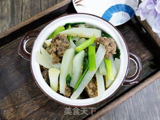 牛肉丸子炖萝卜的做法步骤:14