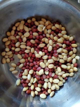 红豆营养豆浆的做法步骤：2