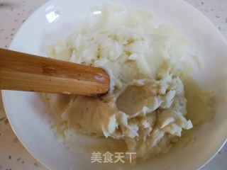 山药紫薯糕的做法步骤:3