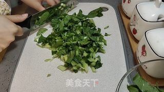 好吃不胖炒青菜的做法步骤:4