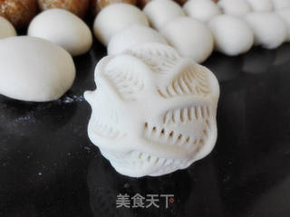 糯米馅花样包子(一次发酵)的做法步骤:6
