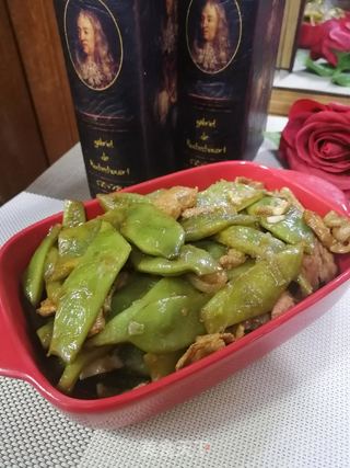 五花肉烧扁豆的做法步骤：10