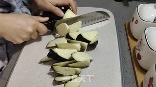 素烧茄子的做法步骤:3