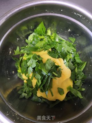 芹菜窝窝头的做法步骤:8