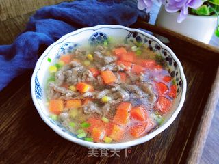 胡萝卜玉米牛肉汤的做法步骤：8