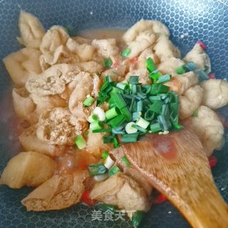 焖汁油豆腐的做法步骤：7