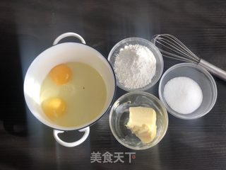 原味蛋卷的做法步骤：1