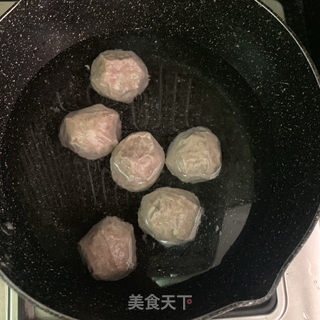 西洋菜牛丸汤的做法步骤：1