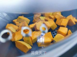 南瓜波波奶茶的做法步骤:3