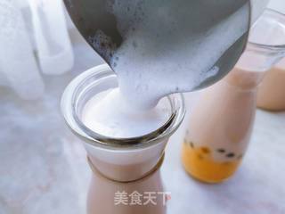 南瓜波波奶茶的做法步骤:9