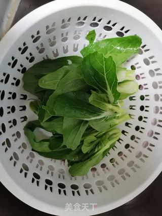 油渣炒菜苔的做法步骤：1