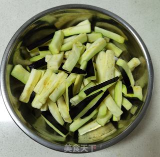 鱼香茄子的做法步骤:3
