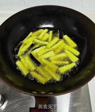 鱼香茄子的做法步骤:6
