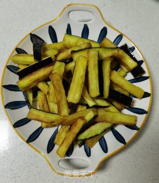鱼香茄子的做法步骤:7