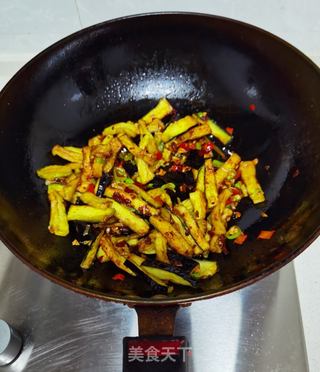 鱼香茄子的做法步骤:12