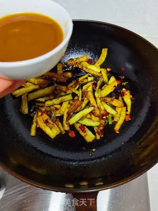 鱼香茄子的做法步骤:13