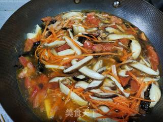 酸辣汤的做法步骤:4