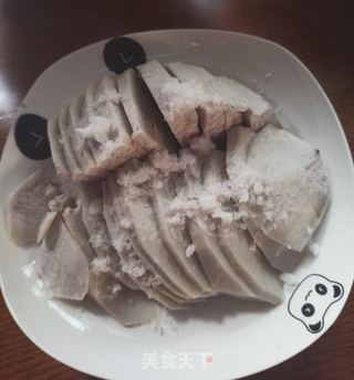 白糖芋头片的做法步骤:5