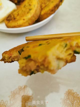 西红柿鸡蛋饼的做法步骤:9