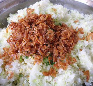 大白菜素煎饺的做法步骤:6