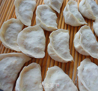 大白菜素煎饺的做法步骤:9
