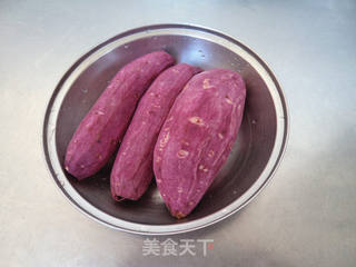 紫薯黑米粥的做法步骤:3