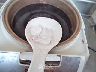 紫薯黑米粥的做法步骤:8
