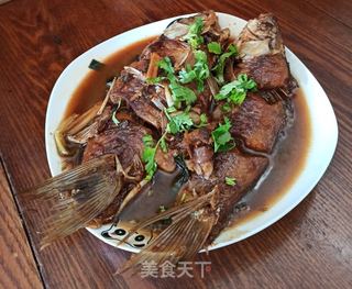 酱烧鲫鱼的做法步骤:10