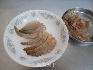 茄汁冬瓜鲜虾面的做法步骤:2