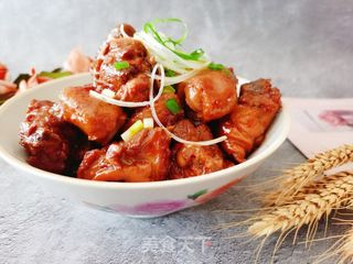 酱烧鸡腿的做法步骤:10