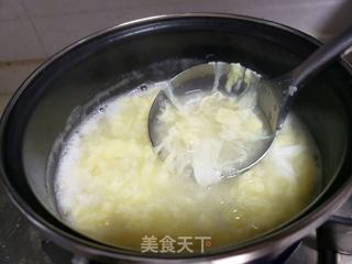 鸡蛋甜面汤的做法步骤：5