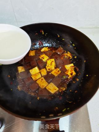 鸭血炖豆腐的做法步骤:14