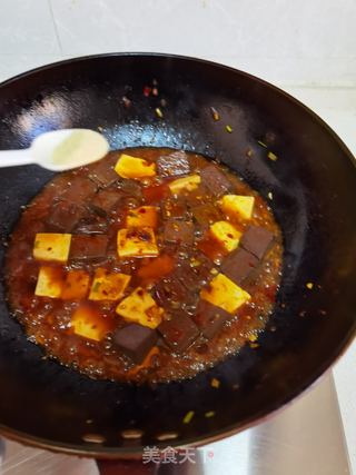 鸭血炖豆腐的做法步骤:15