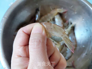 空气炸锅版椒盐虾的做法步骤:4
