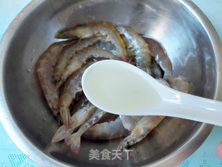 空气炸锅版椒盐虾的做法步骤:5