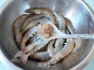 空气炸锅版椒盐虾的做法步骤:7