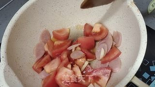 家常菜西红柿炒鸡蛋的做法步骤:7