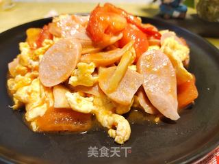 家常菜西红柿炒鸡蛋的做法步骤:10
