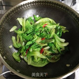 蚝油生菜的做法步骤：5