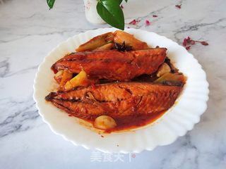红烧鲅鱼的做法步骤:11