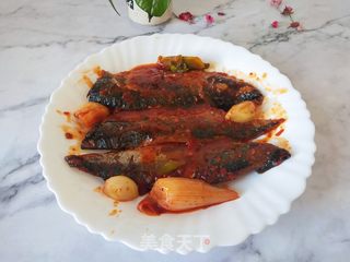 红烧鲅鱼的做法步骤:12