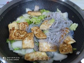 猪肉白菜炖粉条的做法步骤:13