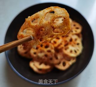 脆炸藕片的做法步骤:11