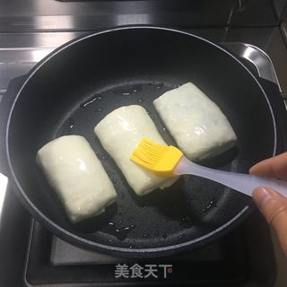 虾皮韭菜饼的做法步骤：21