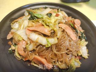 素炒红薯粉丝的做法步骤:10