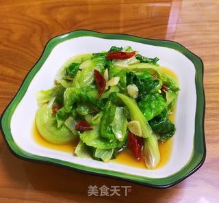蚝油生菜的做法步骤：6