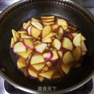 红萝卜炖肉的做法步骤：5