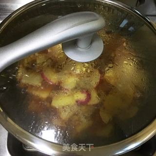 红萝卜炖肉的做法步骤：6